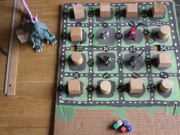 Boîte du jeu : KaijuDice!