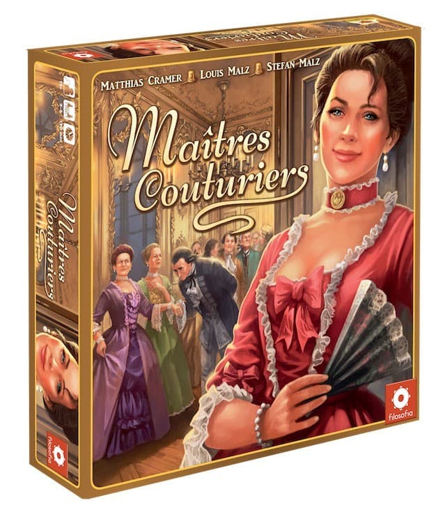 Boîte du jeu : Maîtres Couturiers