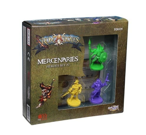 Boîte du jeu : Rum And Bones: Mercenary Heroes Set 2