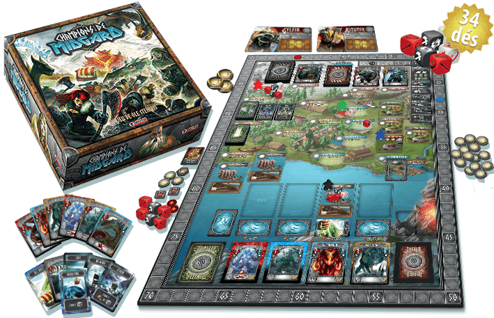 Boîte du jeu : Champions de Midgard