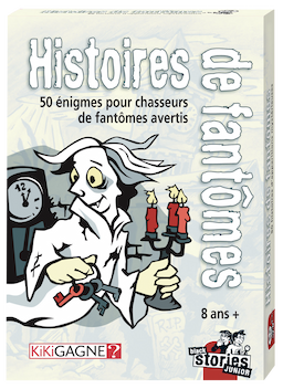 Couverture de Black Stories Junior : Histoires de Fantômes