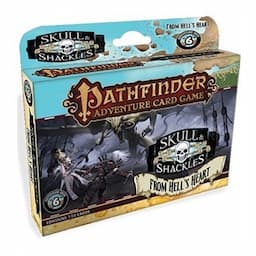 Couverture de Pathfinder - Skull & Shackles LCG :From Hells Heart