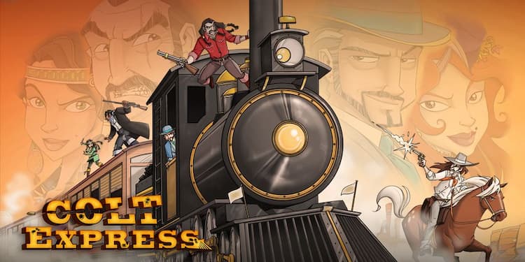 Boîte du jeu : colt express digital