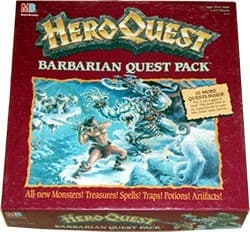 Couverture de Heroquest : Barbarian quest pack