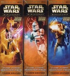 Couverture de Star Wars Miniatures : Clone Strike - Booster