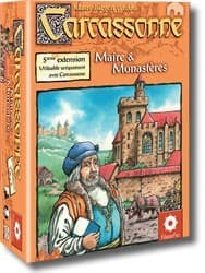 Boîte du jeu : Carcassonne : Maire et Monastères