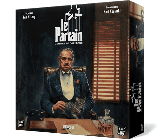 Boîte du jeu : Le Parrain : l'empire de Corleone