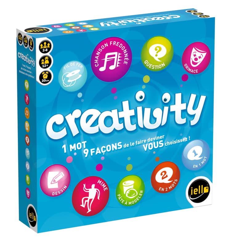 Boîte du jeu : Creativity