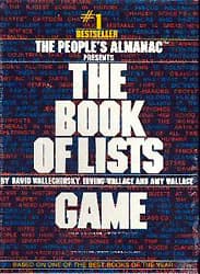 Couverture de The Book of Lists Game