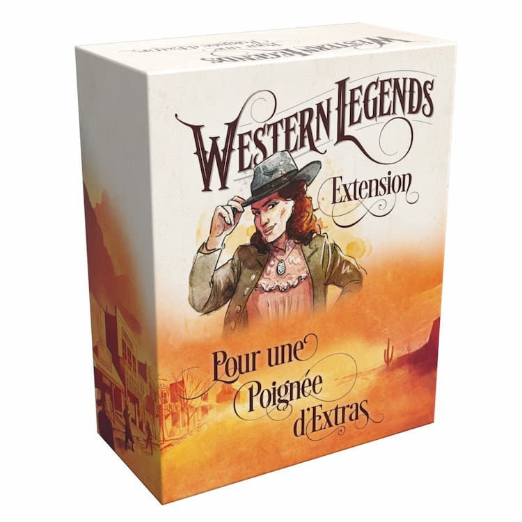 Boîte du jeu : Western Legends - Pour une poignée d'Extras