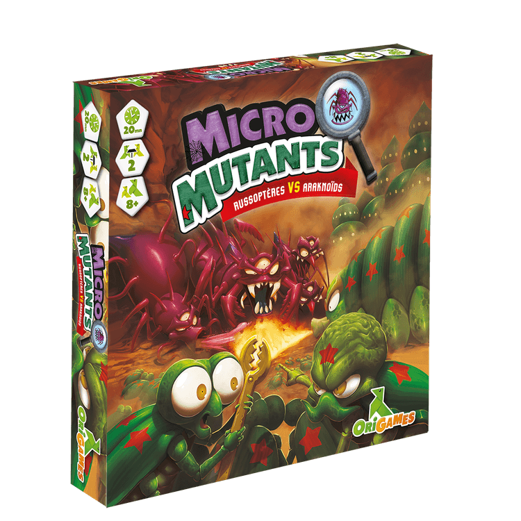 Boîte du jeu : MICROMUTANTS - Boite N° 2 - Russoptères VS Araknoïds