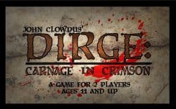 Boîte du jeu : Dirge