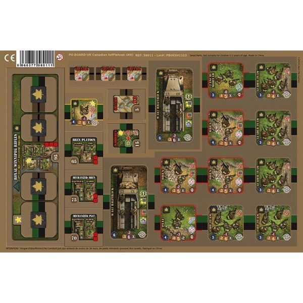 Boîte du jeu : Heroes of Normandie - Canadian Infantry Platoon