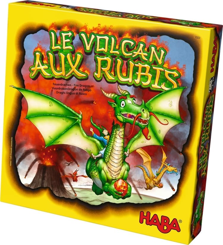 Boîte du jeu : Le Volcan aux Rubis