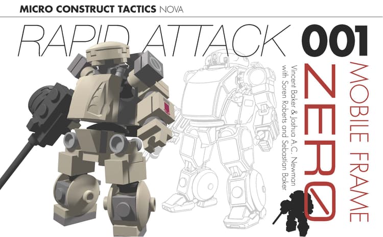 Boîte du jeu : Mobile Frame Zero, Rapid Attack 001
