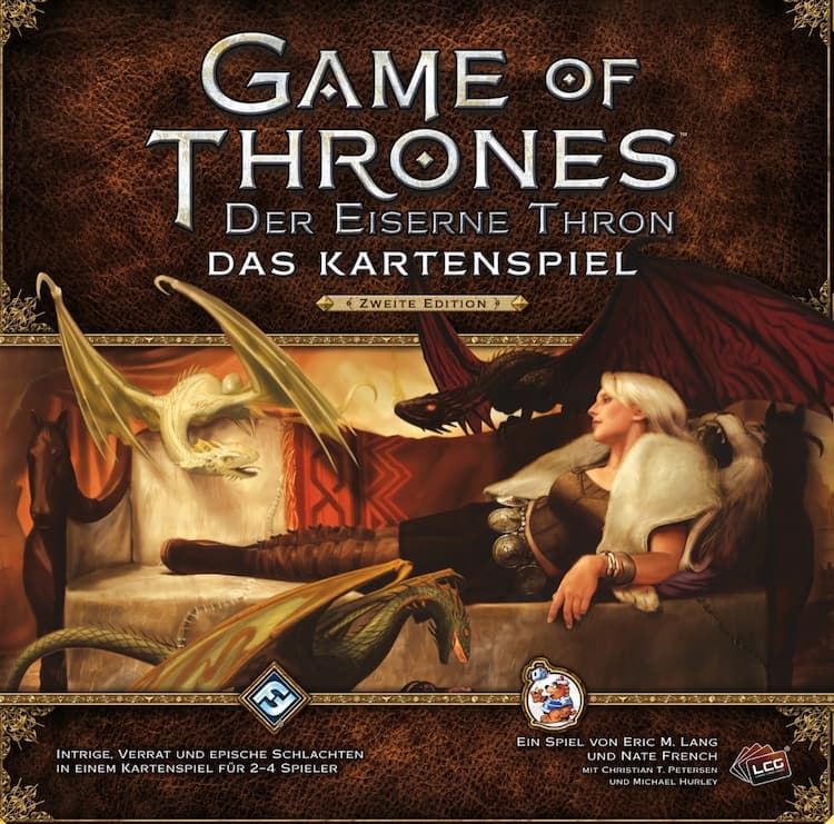 Boîte du jeu : Game of Thrones - Der Eiserne Thron: Das Kartenspiel, zweite Edition