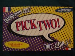 Couverture de Pick two