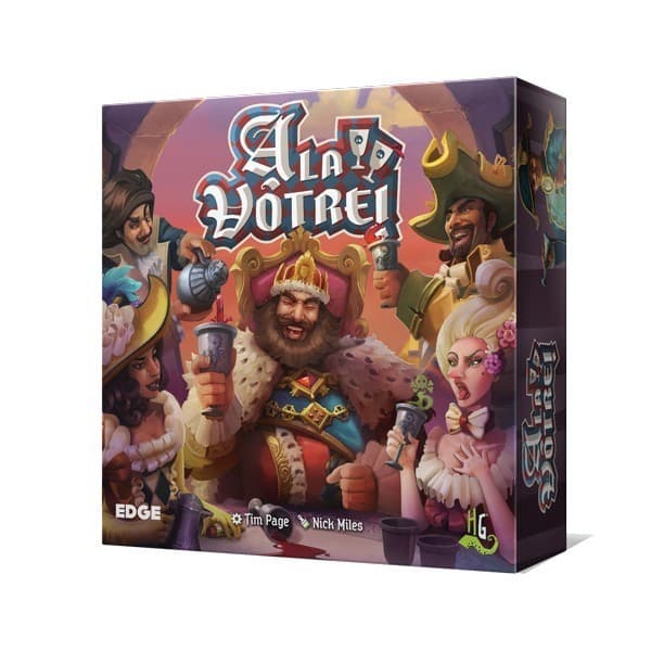 Boîte du jeu : A la vôtre !