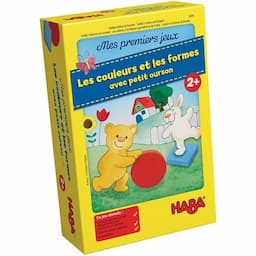 Couverture de Les couleurs et les formes avec petit ourson