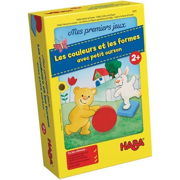 Boîte du jeu : Les couleurs et les formes avec petit ourson