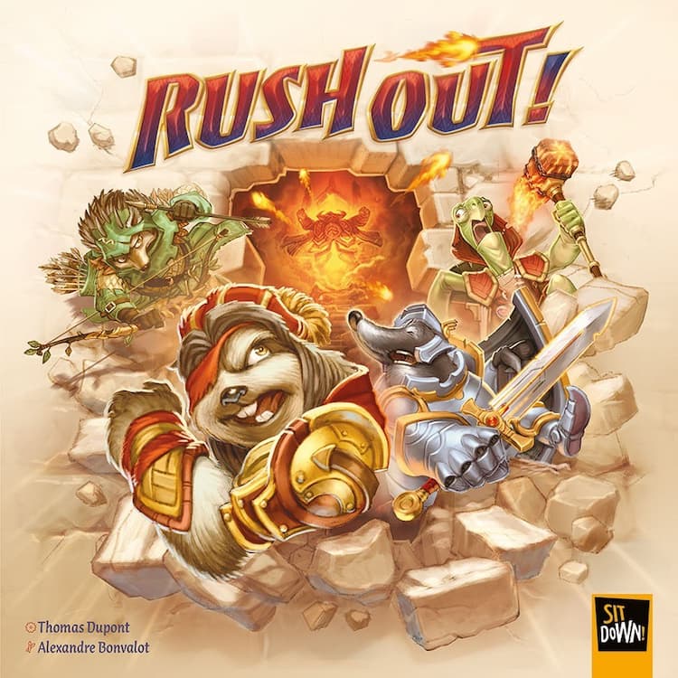 Boîte du jeu : Rush Out!