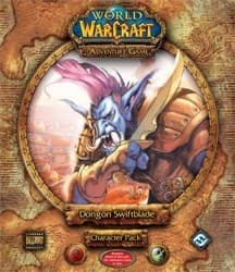 Couverture de World of Warcraft : the Adventure Game Dongon Swiftblade Character Pack