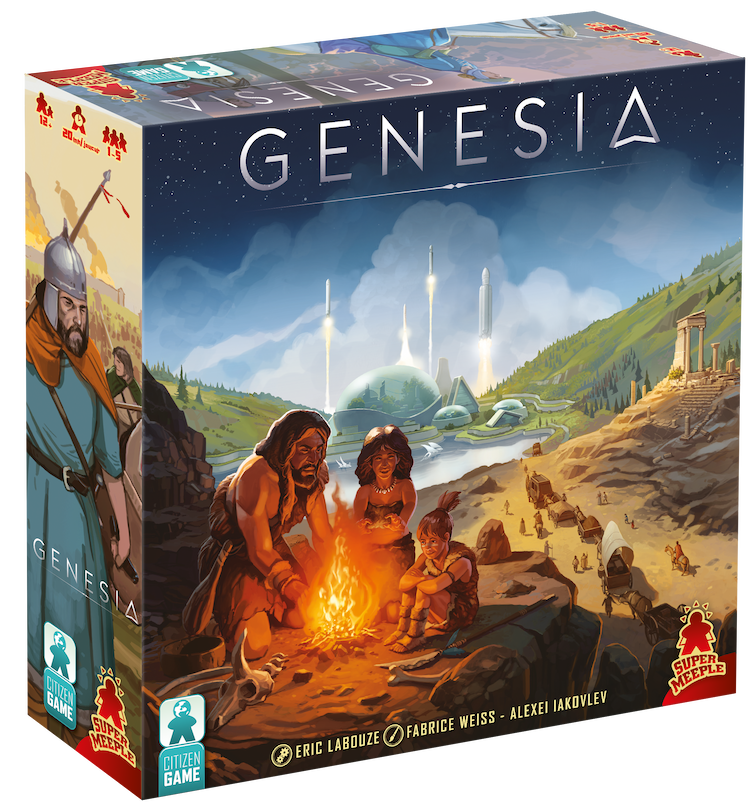 Boîte du jeu : Genesia