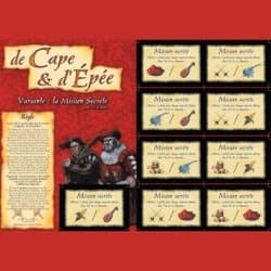 Couverture de De Cape & d'Épée : La mission secrète