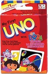 Boîte du jeu : My first Uno with Dora explorer