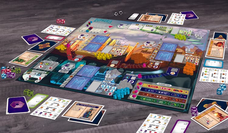 Boîte du jeu : Euphoria: Build a Better Dystopia
