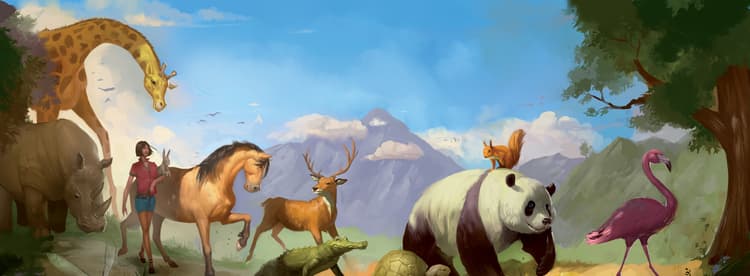 Boîte du jeu : CardLine Animaux