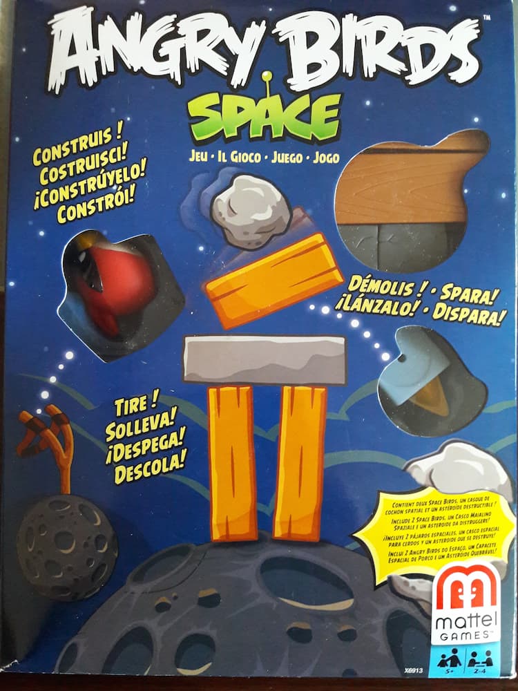 Boîte du jeu : Angry Birds Space