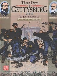 Couverture de Three Days of Gettysburg