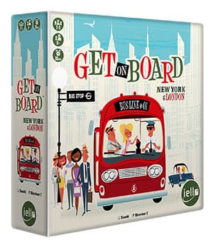 Boîte du jeu : Get On Board - New York & London