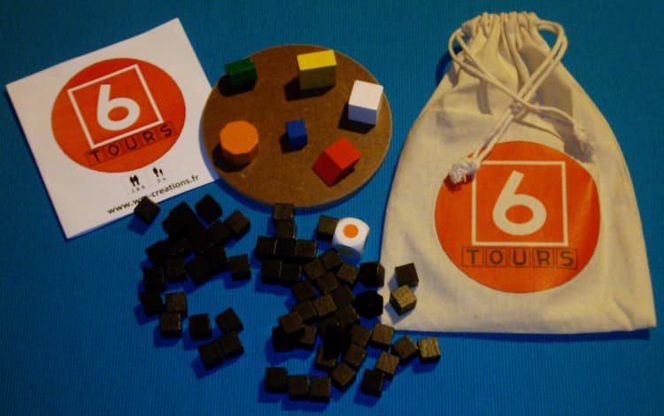 Boîte du jeu : Les 6 Tours