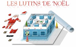 Couverture de Les Lutins de Noël