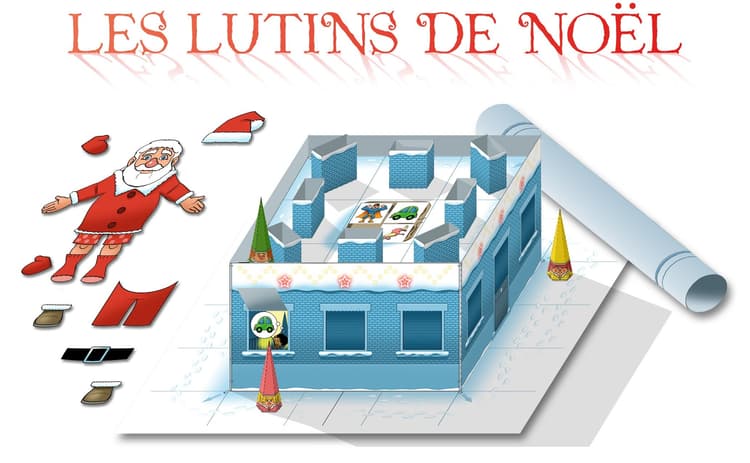 Boîte du jeu : Les Lutins de Noël