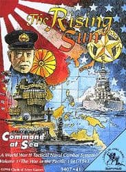 Couverture de The Rising Sun - The war in the Pacific 1941-43  - Command at sea vol. 1