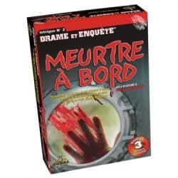 Boîte du jeu : Meurtre à bord