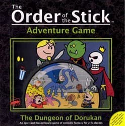 Couverture de Order of the Stick Adventure Game: The Dungeon of Dorukan