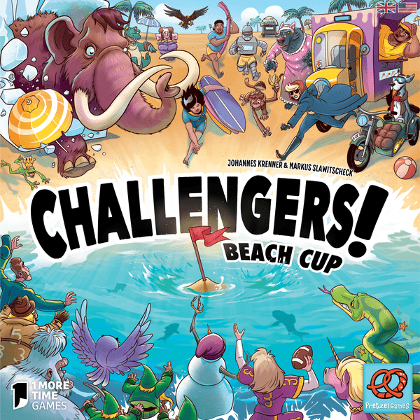 Boîte du jeu : Challengers ! : Beach Cup