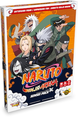 Couverture de NARUTO NINJA ARENA – SENSEI PACK