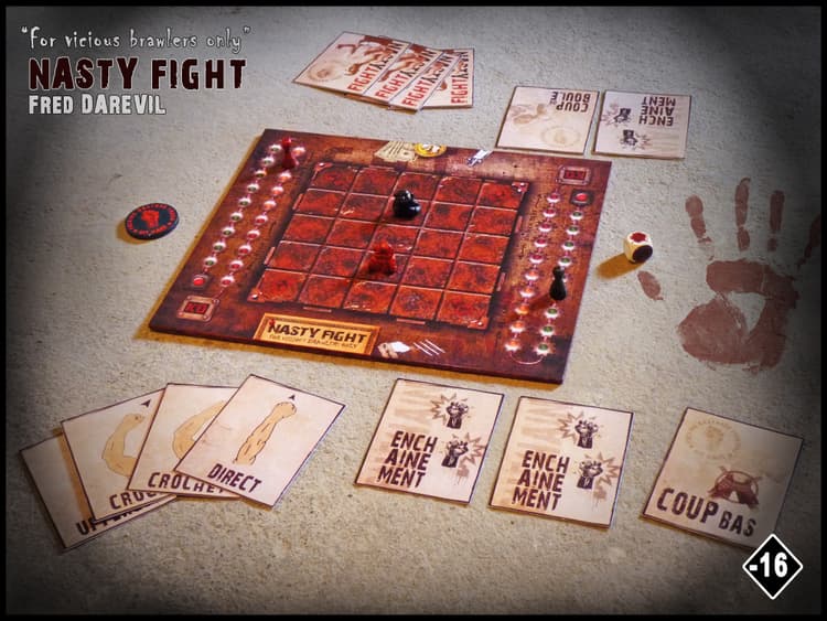 Boîte du jeu : Nasty Fight
