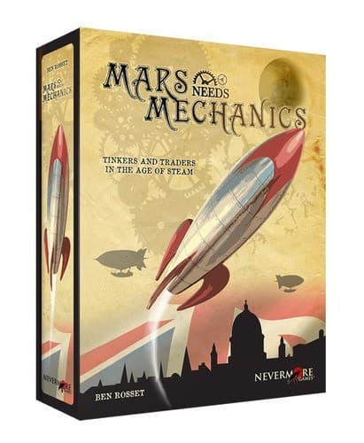 Boîte du jeu : Mars need Mechanics