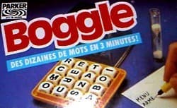 Boîte du jeu : Boggle