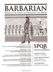 Couverture de SPQR : Barbarian