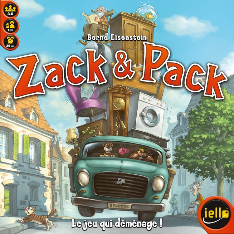Boîte du jeu : Zack & Pack