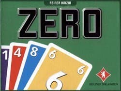Boîte du jeu : Zero