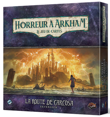 Boîte du jeu : Horreur à Arkham : Le Jeu de Cartes - La Route de Carcosa