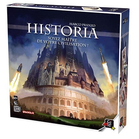 Boîte du jeu : Historia